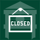 closed dark green
