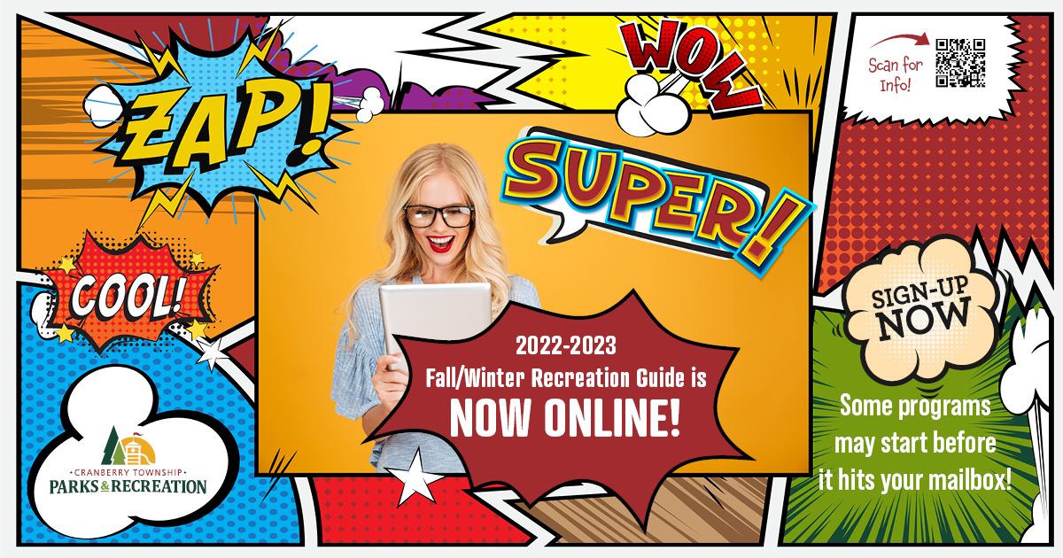 Fall/Winter Recreation Guide is NOW ONLINE!